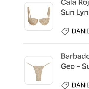 Monday Swimwear Sun Lynx Geo set